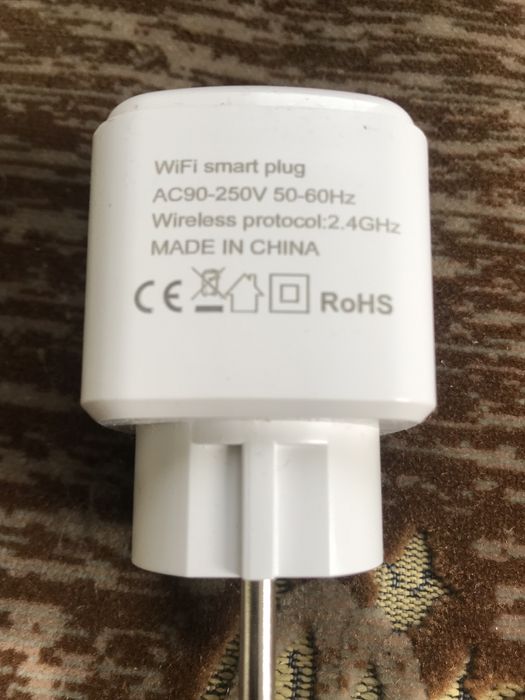 Розумна розетка для дому із Wi Fi , с монінотор живлення