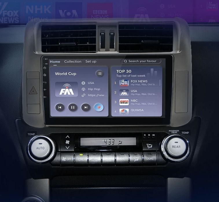 Toyota Land Cruiser Prado 150 – Radio Android 9" CarPlay