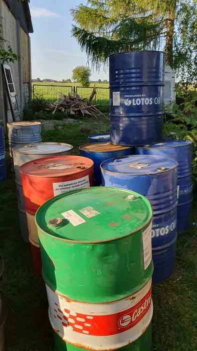 Beczka 200l po oleju
