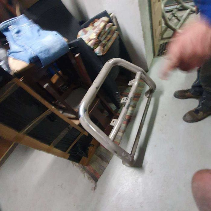 Nissan Navara orurowanie zderzak