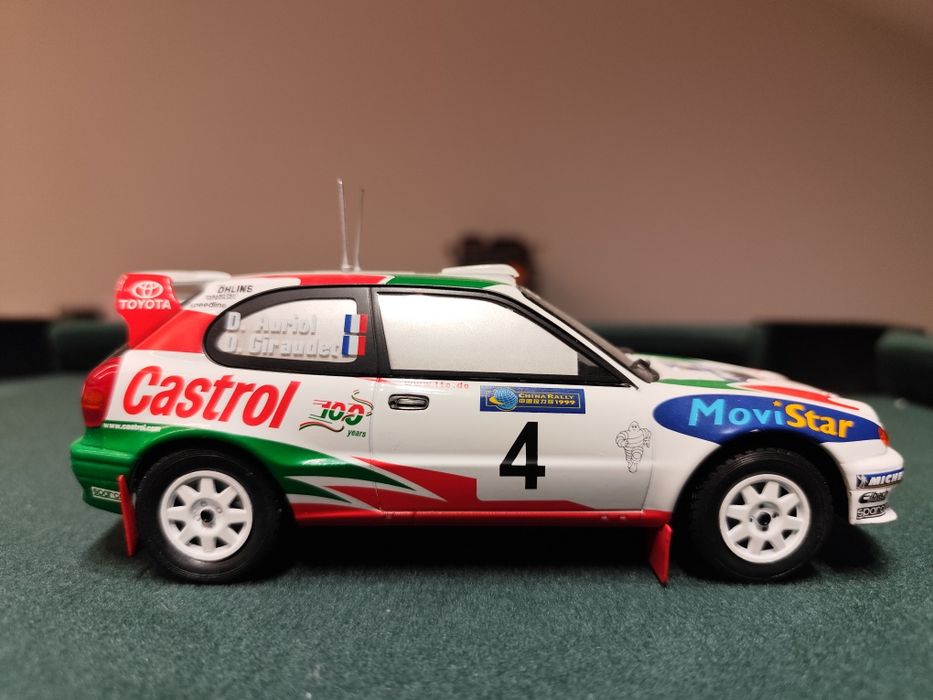 Toyota Corolla WRC 1:24 Altaya / D.Auriol (nie Tamiya)