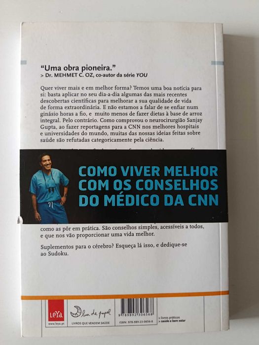 Livro "A Fonte da Juventude", Dr. Sanjay Gupta