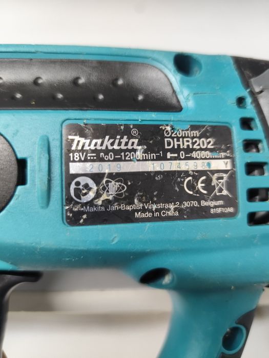 Makita DHR 202 перфоратор акумуляторний Макіта оригінал