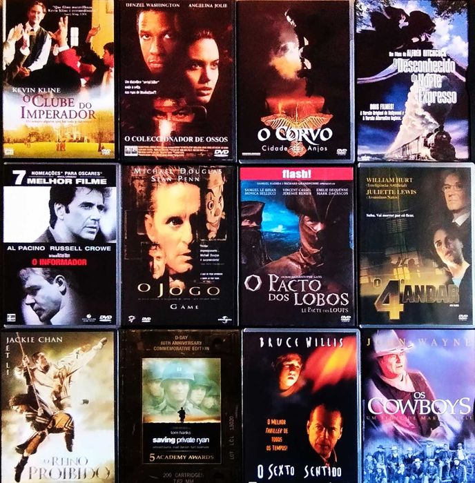 Filmes DVD Originais (Lote 3 - Atualizado)