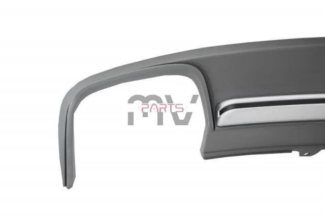 Difusor com Ponteiras Audi A4 B8.5 (2012 a 2015) Look S4