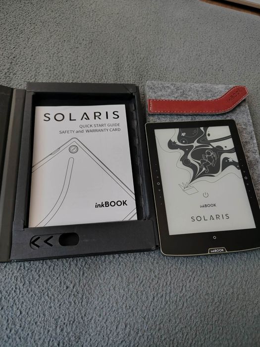 Czytnik Ebooków Inkbook Solaris gratis etui