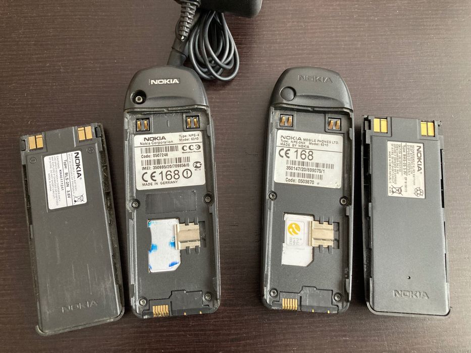 Ціна за 2 оригінальних Nokia 6210 та 6310