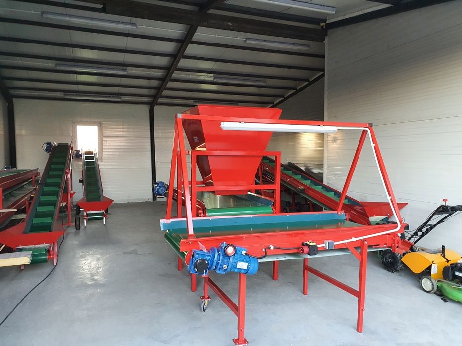 DZWIG-POL Stół przebierczy,,taśmociąg,podajnik taśmowy,przenośnik