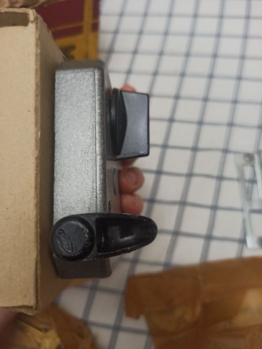 Замок накладной цилиндровый ссср