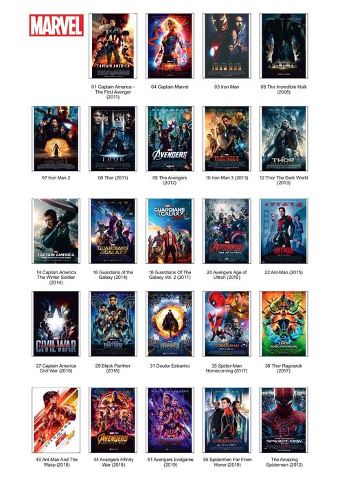 Os melhores Filmes de DVD's 01