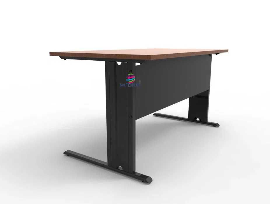 Secretária de Escritório Estrutura Metálica Tampo Melamina NOVA