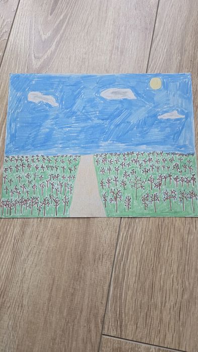 Obraz nadejście wiosny