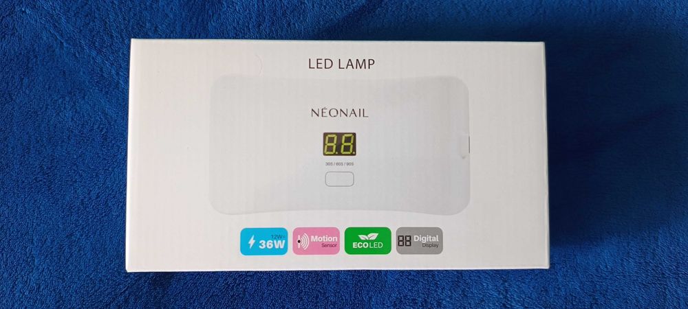 Nowa lampa UV do paznokci Neonail, biała nie używana