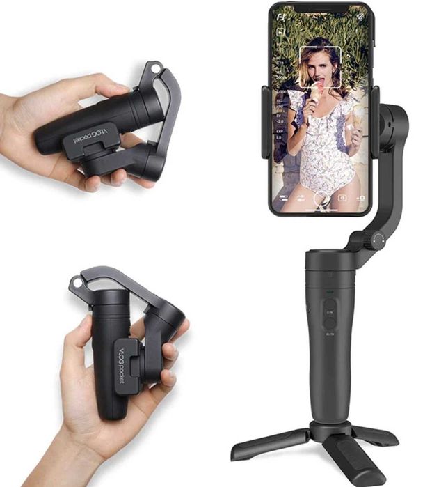 (NOVO) Gimbal Feiyutech Vlog Pocket – Estabilizador Dobrável de Bolso