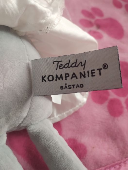 М'яка іграшка кролик-балерина Келлі. Від бренду Teddykompaniet. 480грн