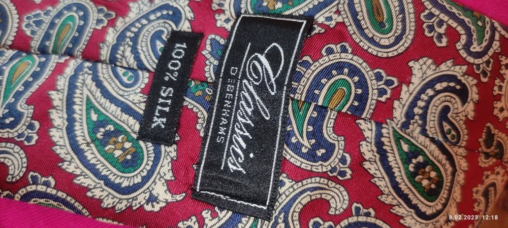 Krawat jedwabny jedwab debenhams