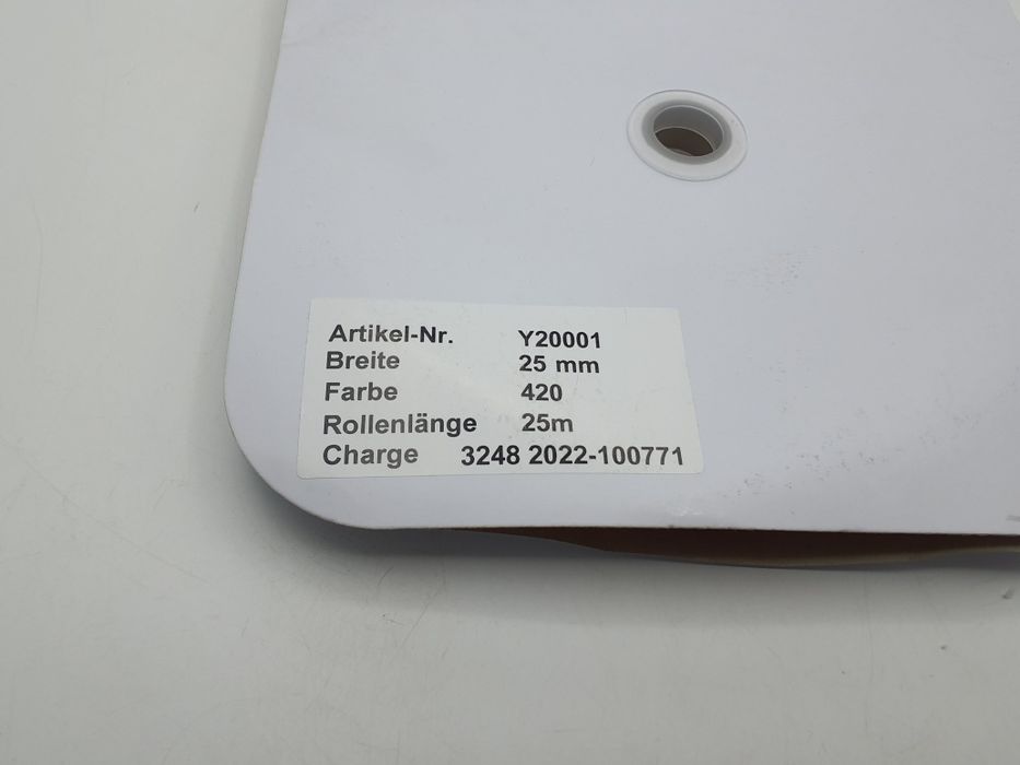 Rzep beżowy miękki 25 m.