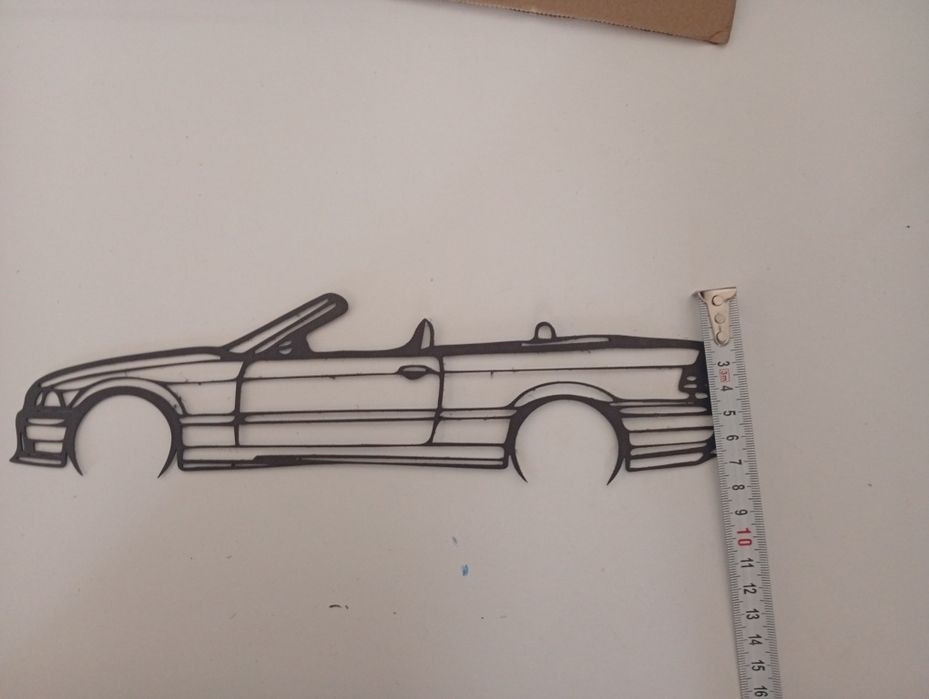 Silhueta metálica Bmw