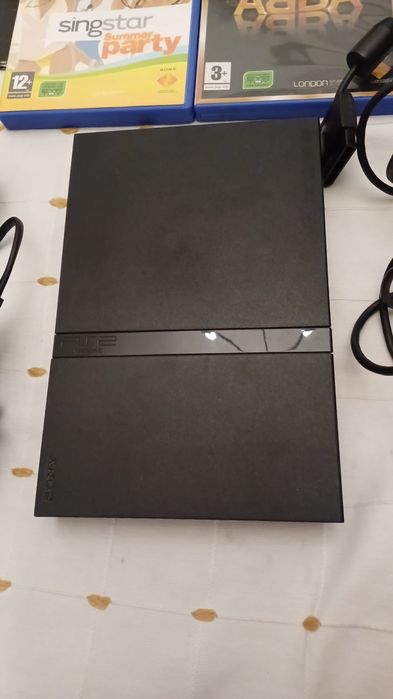 Playstation 2 com Jogos