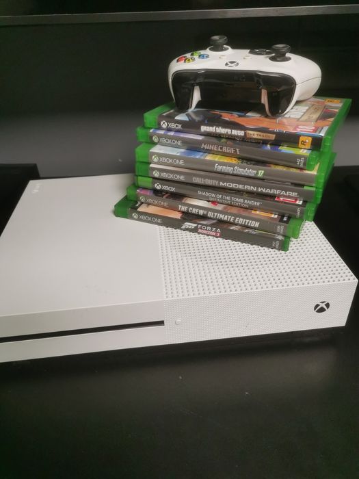 Xbox one 500gb, gry, pad