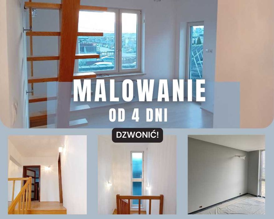 Malowanie ścian Warszawa – czysto, szybko, profesjonalnie