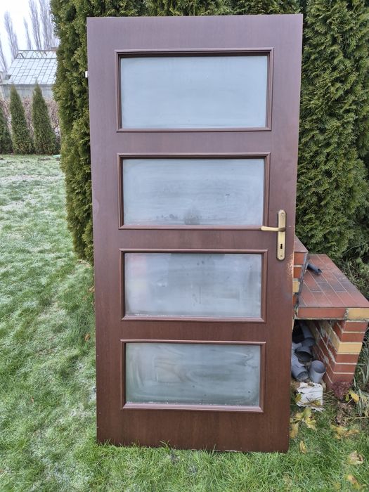 Drzwi wewnętrze kolor wenge