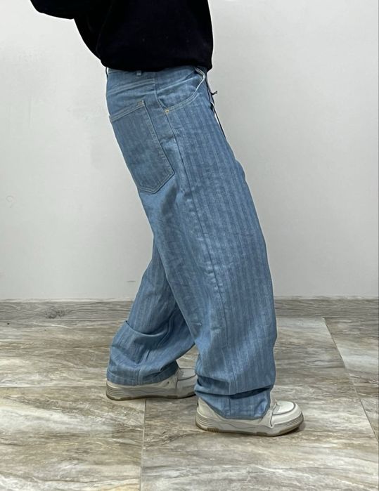 Нові широкі реп джинси BAGGY rap jeans широкие джинсы бегги fubu ecko