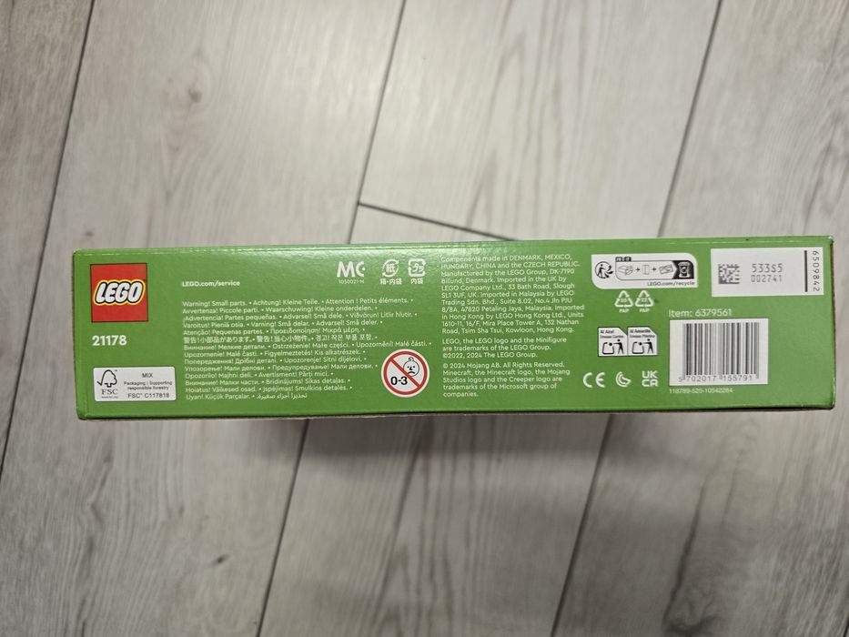 NOWE LEGO 21178 Minecraft - Siedlisko lisów