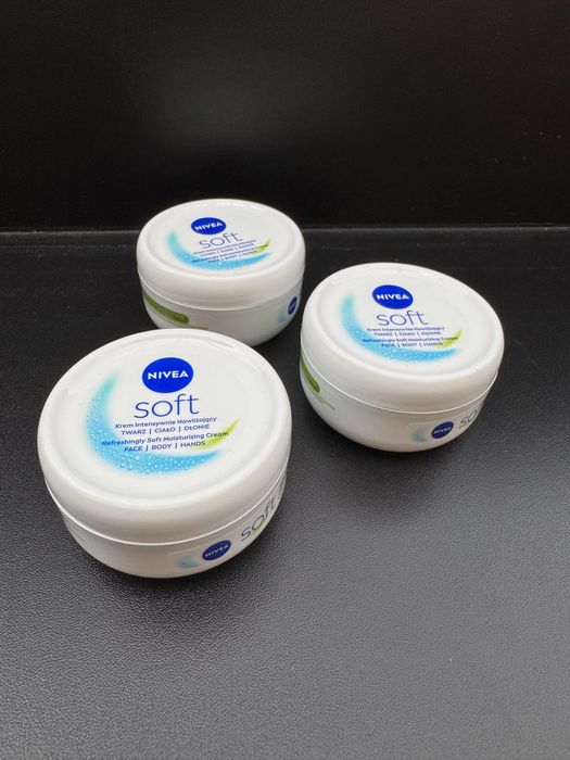 Krem nivea soft zestaw 100x50ml intensywnie nawilżające