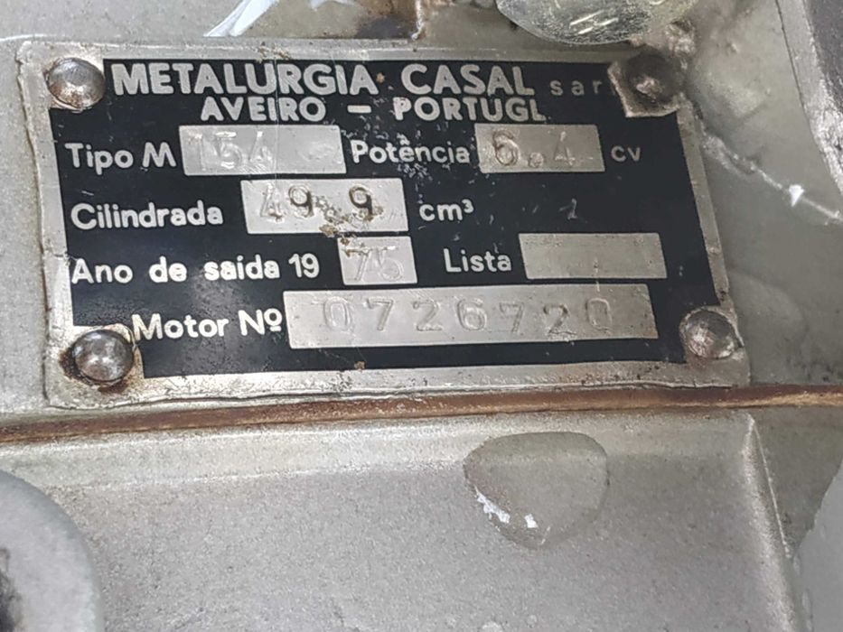 motorizada antiga