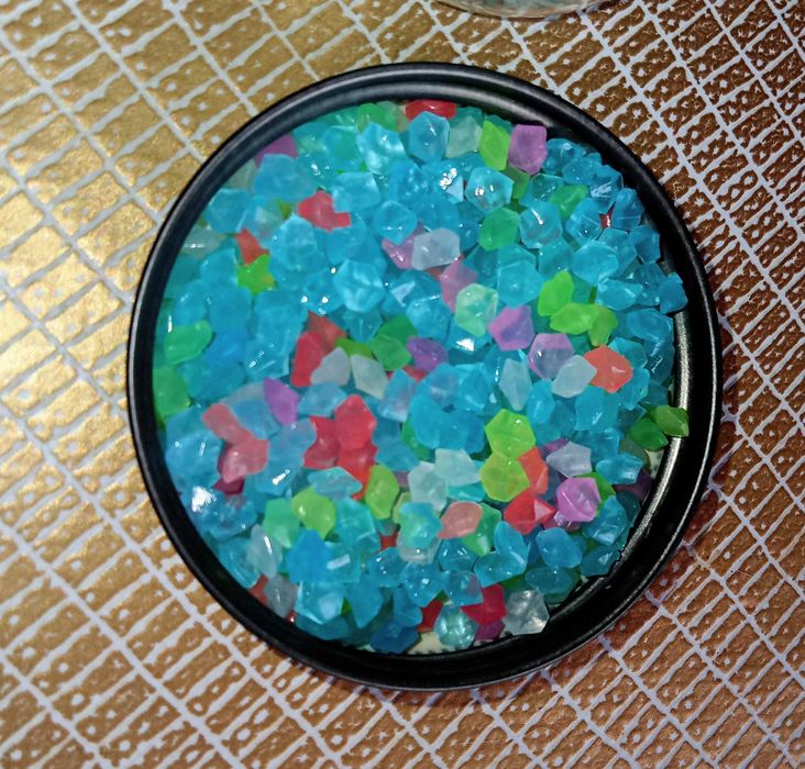 Pedras luminosas para decoração