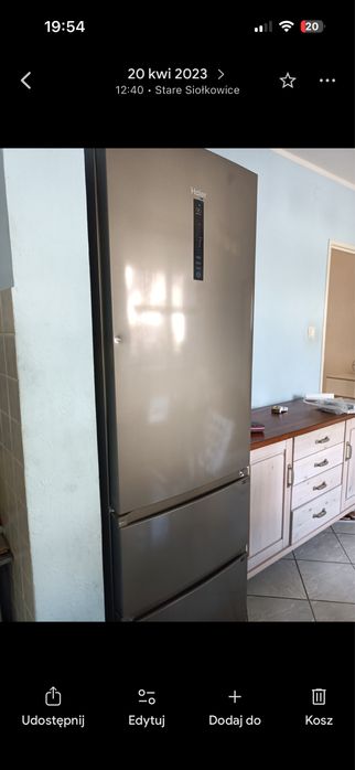 Lodówka Haier 2 latka