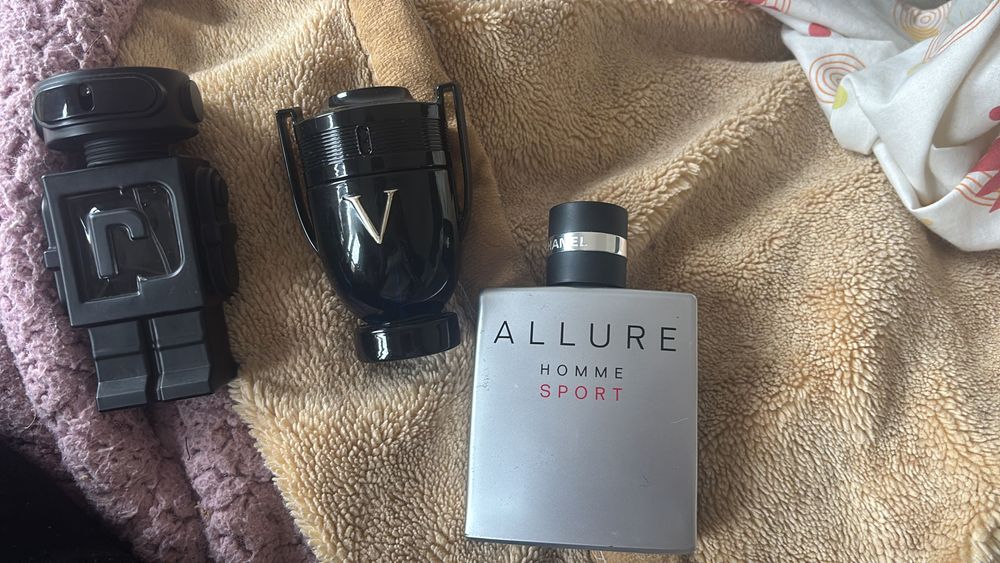 Pack 4 perfumes Chanel , Invictus, phantom