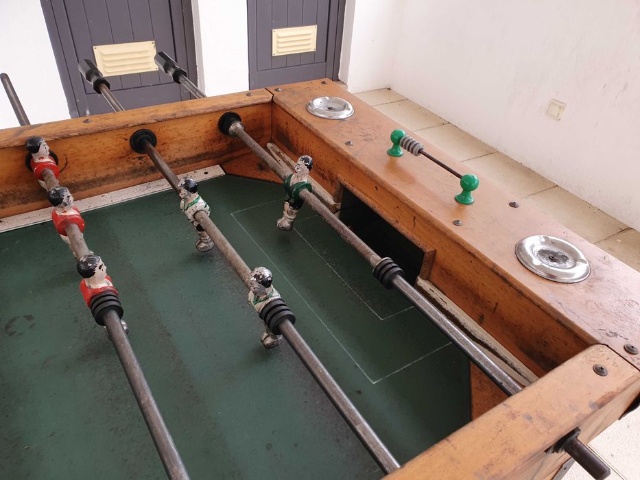 Matraquilhos profissionais com moedeiros e bolas.