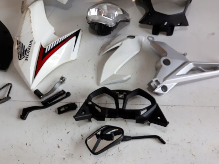 honda cb 125 f czasza owiewka lampa błotnik set