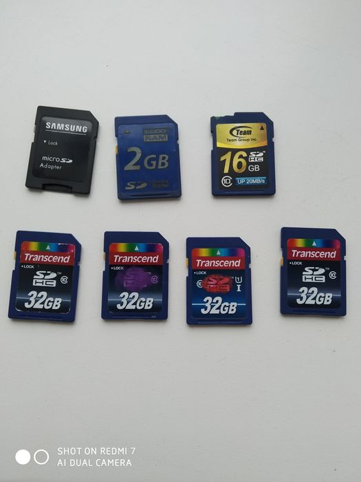 Карти пам'яті на 32 гб