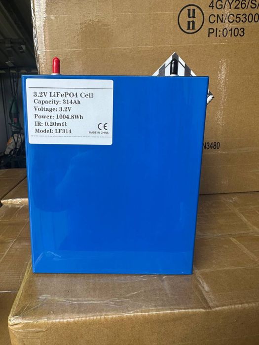 LiFePo4  Ячейки  Eve  314  ah  акумулятори  АКБ   3.2 V  Grade A  280 ah  комірки  ічейки  105 ah  Desay  Aesc 315