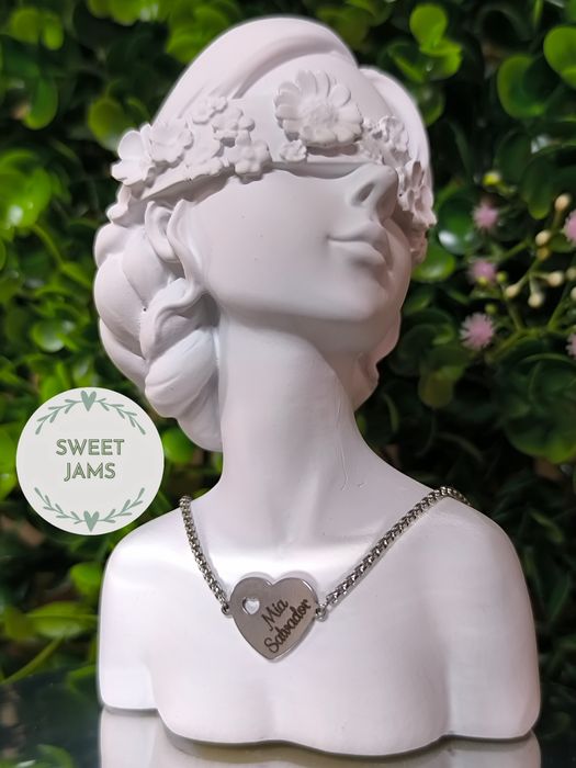 Colares em aço inoxidável personalizados