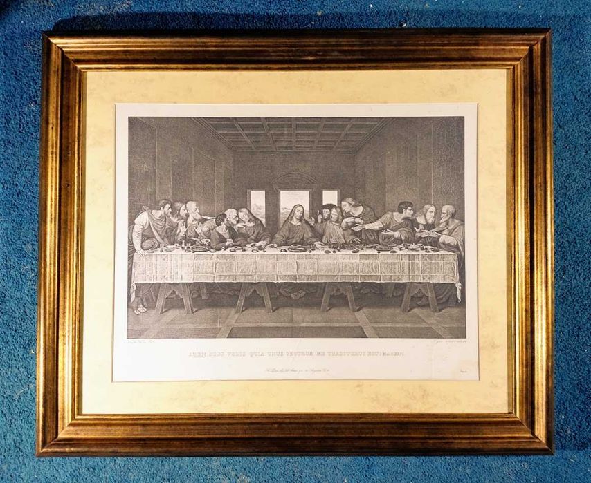 Quadro A Última Ceia de Leonardo Da Vinci