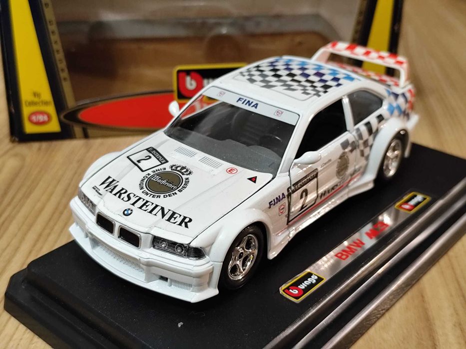 BMW M3 Bburago 1:24 Stan idealny Pudełko Prezent Kolekcja