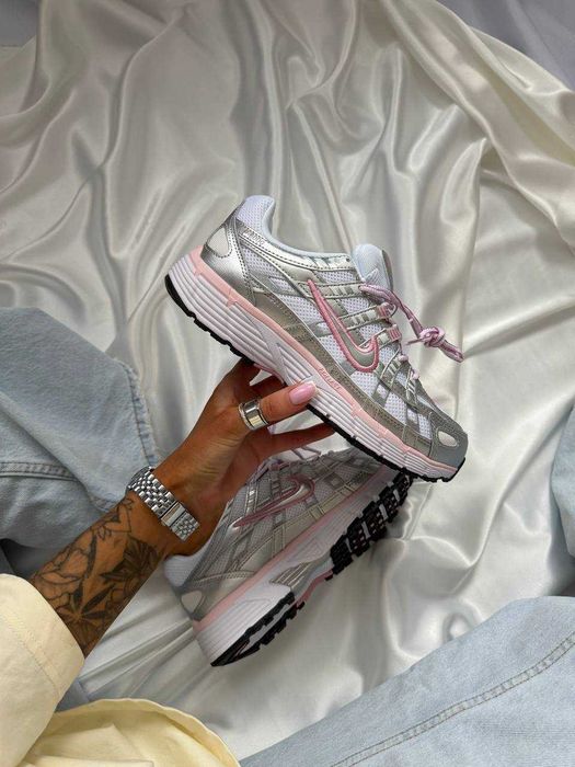 АКЦІЯ! Nike P-6000 White Elemental Pink 36 37 38 39 40 41  найк п