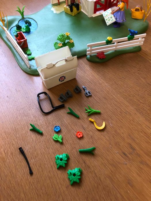 Playmobil cavalo estábulo