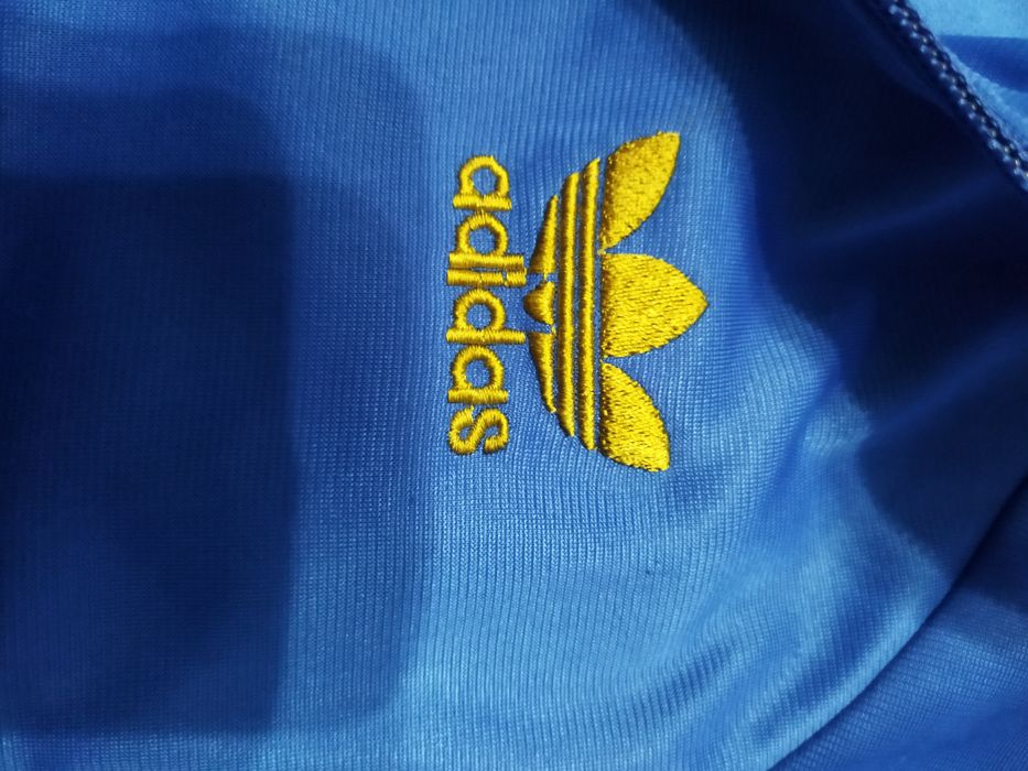 Niebieska bluza chłopięca Adidas