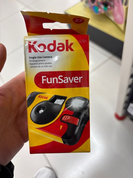 Aparat jednorazowy Kodak FunSaver – prawie nowy