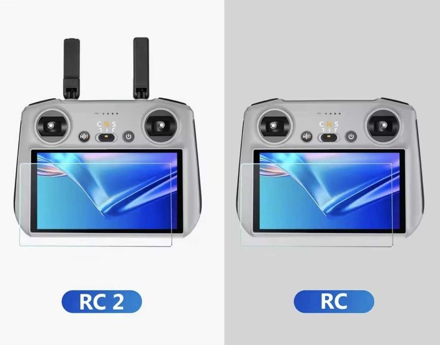 Szkiełko na wyświtlacz + smyczka do kontorlerów DJI RC oraz DJI RC 2.