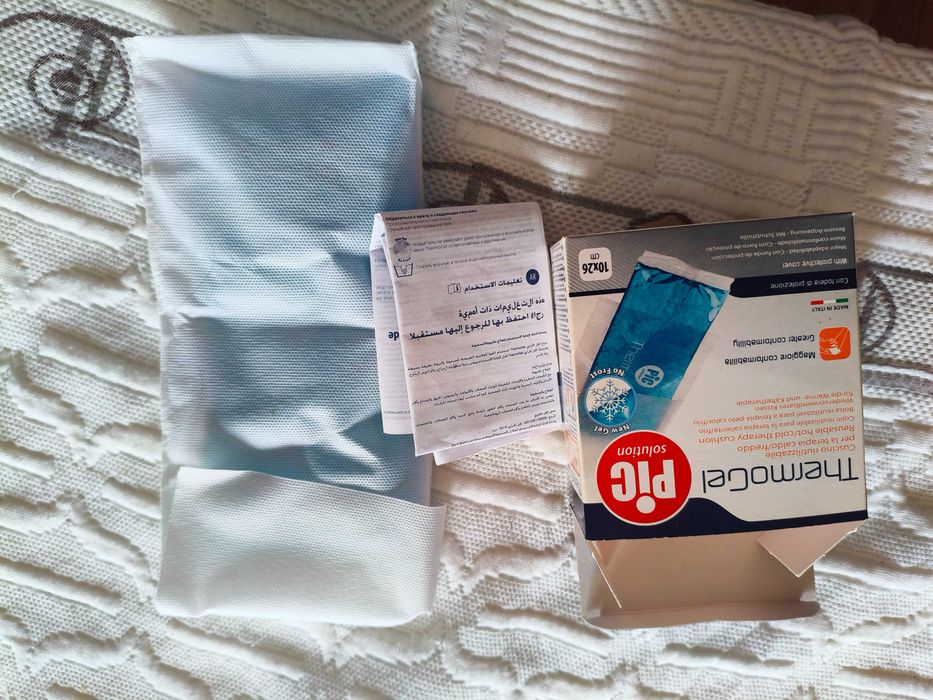 Almofada de gel reutilizável Pic Solution Thermogel 10x26cm