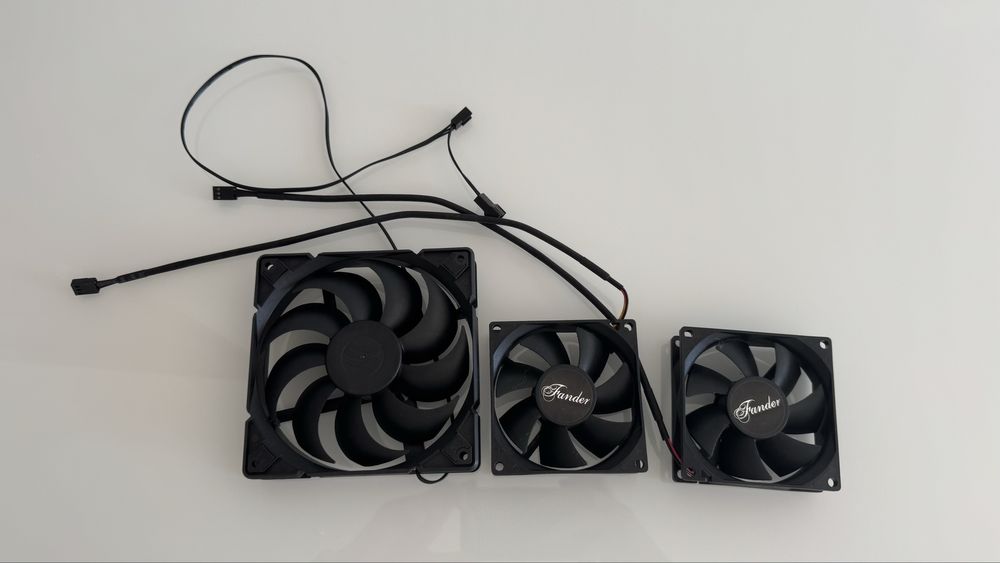 Wentylatory komputerowe Fander 80 i Sigma 120