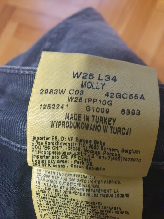 Spodnie WRANGLER   W25L34 roz.S