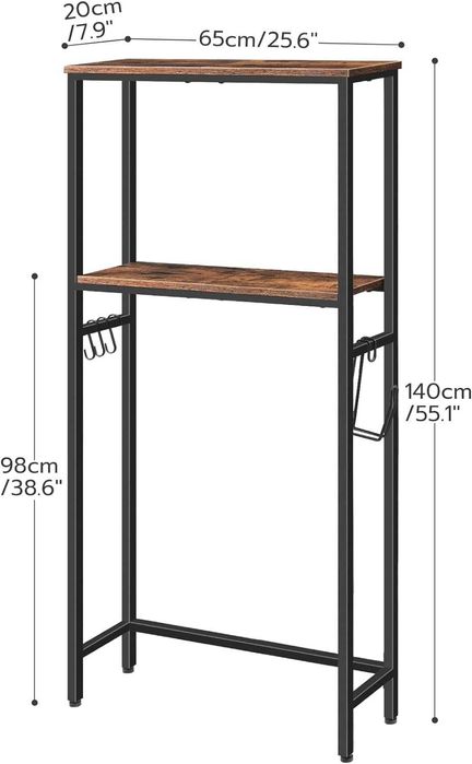 Estante para cima da sanita / máquina de lavar / cesto NOVOENVIOGRÁTIS