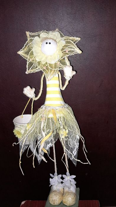 Лялька ручної роботи 55см